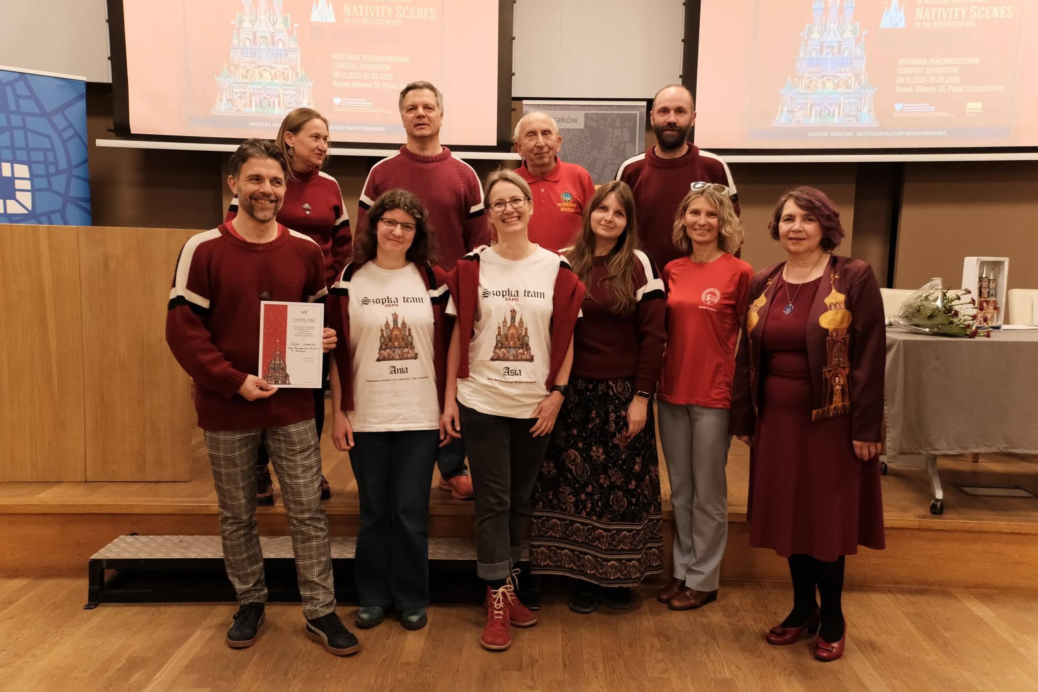 Nagroda publiczności dla szopki SKPG Kraków!