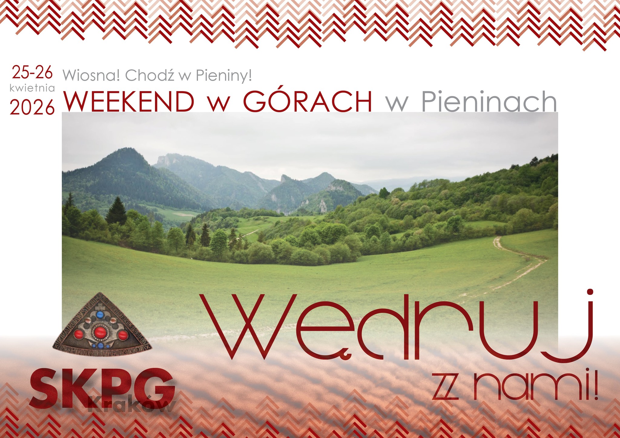 Zaproszenie na „Weekend w górach” (25-26 kwietnia)
