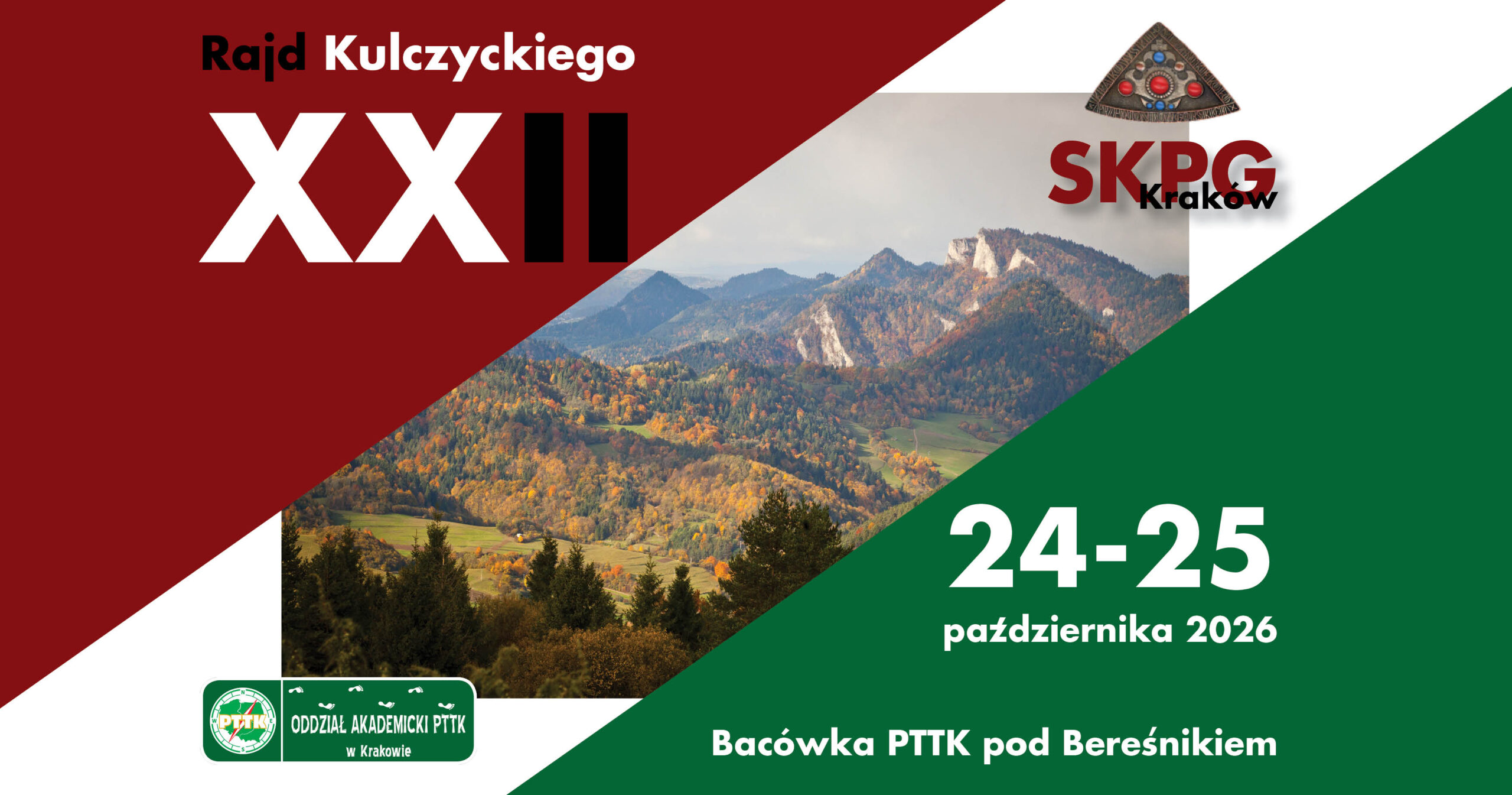 Zapraszamy na XXII Rajd Górski im. Włodzimierza Kulczyckiego!